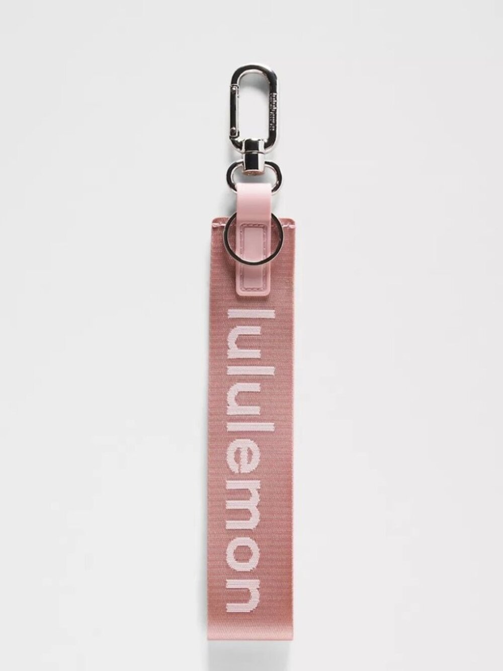 Lululemon Never Lost Keychain, Pink Haze/White